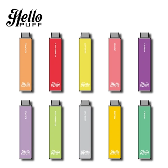 Bonjour de haute qualité de gros Elf E cigarette marque OEM 5500 Puff Plus Vape jetables